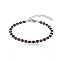 Bracciale Breil Uomo Black Onyx in Acciaio Onice TJ2409 - TJ2409
